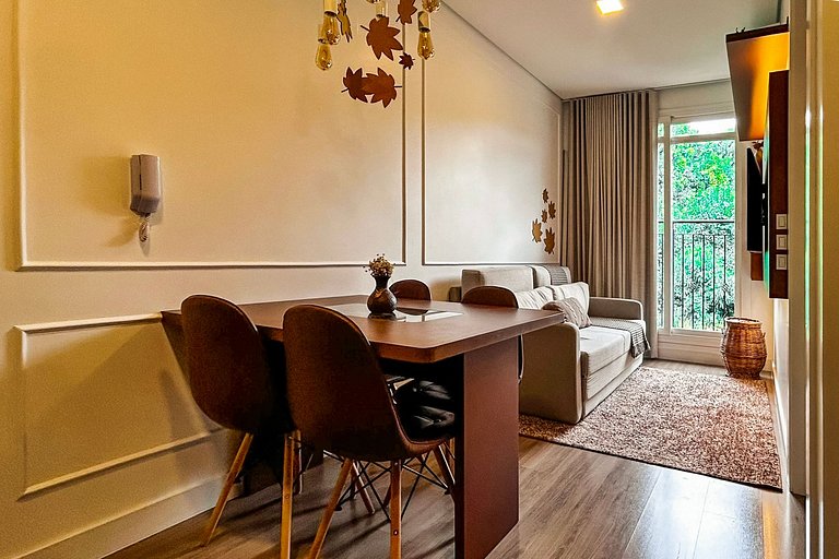 Apto em Gramado com Piscina Aquecida