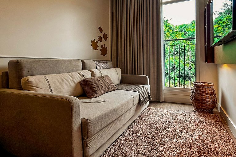 Apto em Gramado com Piscina Aquecida