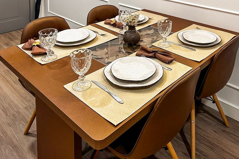 Apto em Gramado com Piscina Aquecida