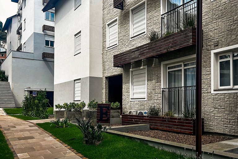 Apto em Gramado com Piscina Aquecida