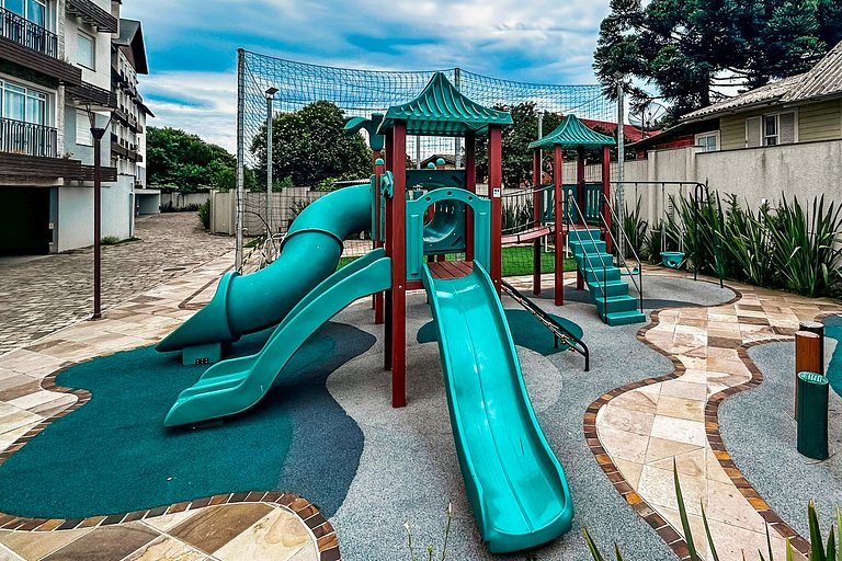 Apto em Gramado com Piscina Aquecida