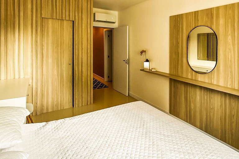Apartamento Luxuoso 1 Quadra do Mar em Itapema