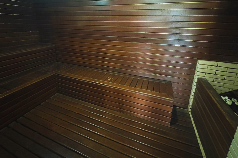 Apto no Centro com Sauna Hidro, Piscina aquecida
