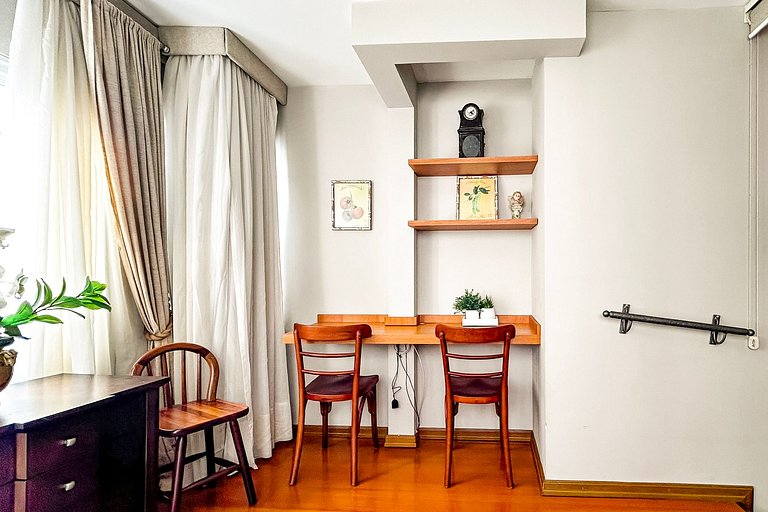 Apto no Centro de Gramado | Sauna, Hidro e Piscina