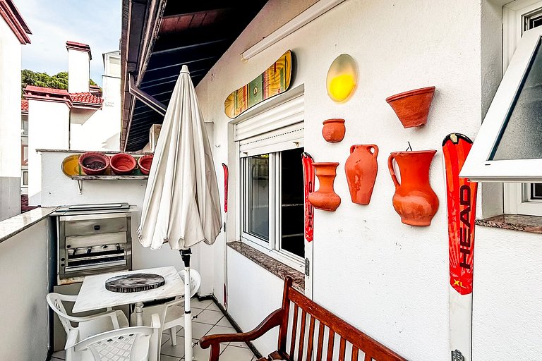 Apto Centro Gramado | Hidro, Piscina e Sauna