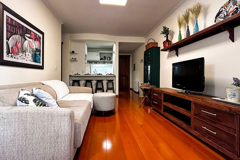 Studio no Centro de Gramado com Piscina Aquecida