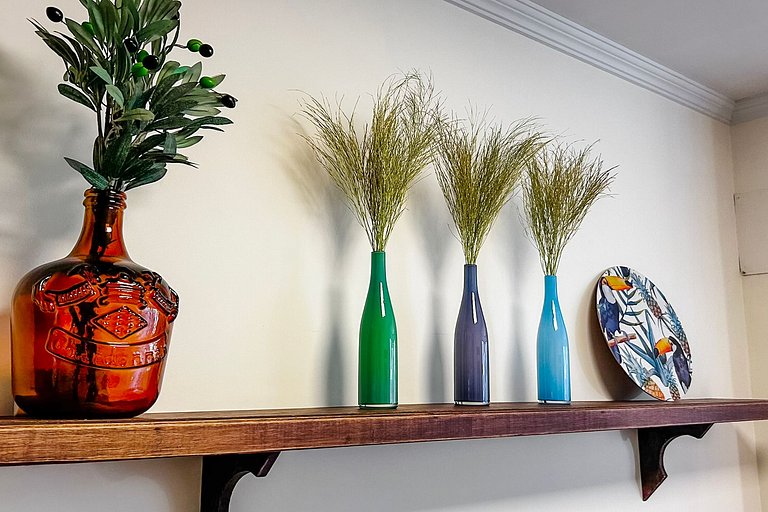 Studio no Centro de Gramado com Piscina Aquecida