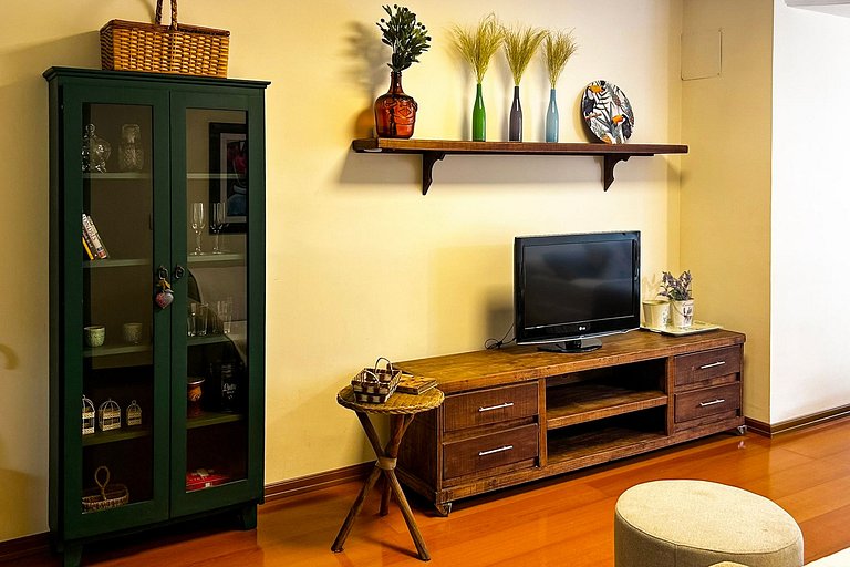 Studio no Centro de Gramado com Piscina Aquecida