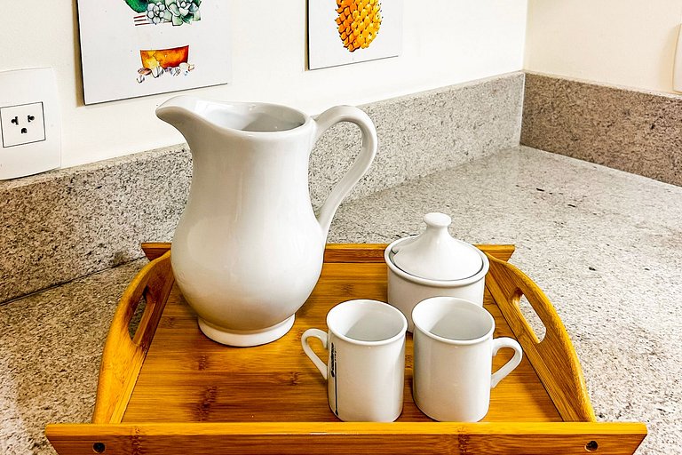 Studio no Centro de Gramado com Piscina Aquecida