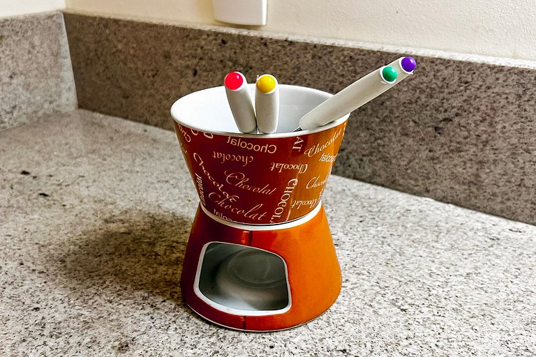 Studio no Centro de Gramado com Piscina Aquecida