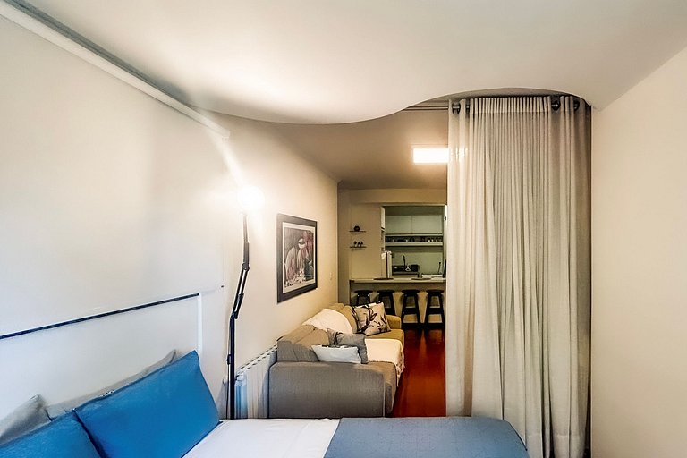 Studio no Centro de Gramado com Piscina Aquecida