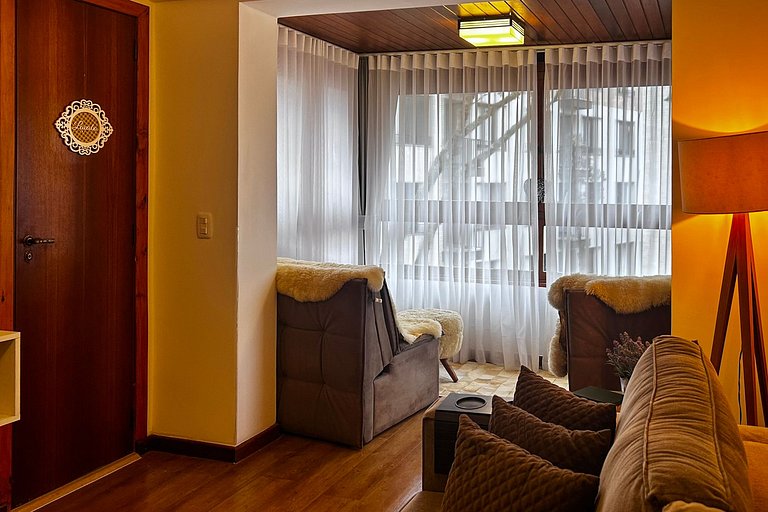 Apt Próximo à Rua Torta| Faça Tudo a Pé