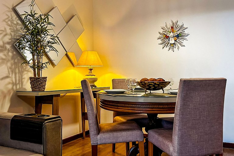 Apt Próximo à Rua Torta| Faça Tudo a Pé