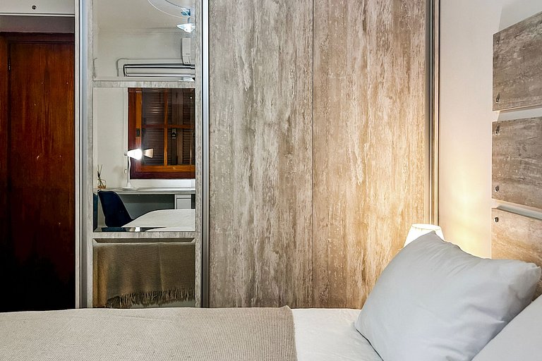 Apt Próximo à Rua Torta| Faça Tudo a Pé