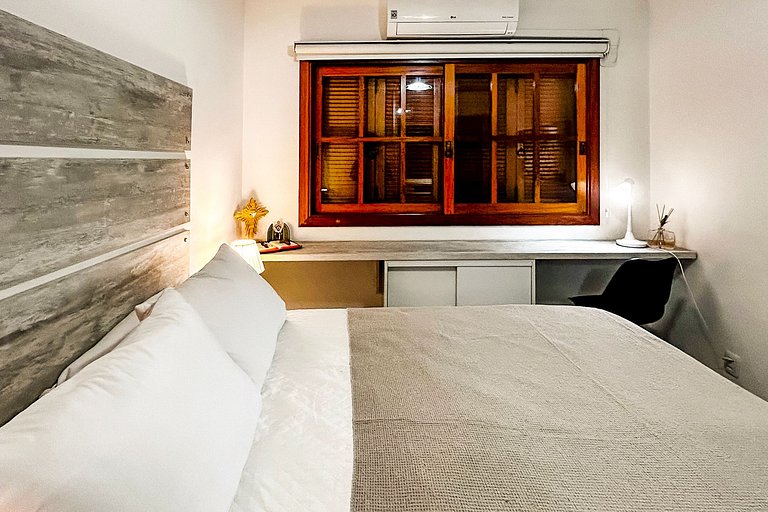 Apt em Frente à Rua Coberta| Faça Tudo a Pé