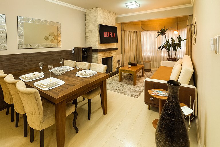 Apartamento aconchegante no Centro de Gramado