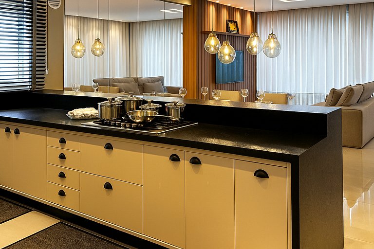 Apartamento Luxuoso Quadra Mar em Itapema