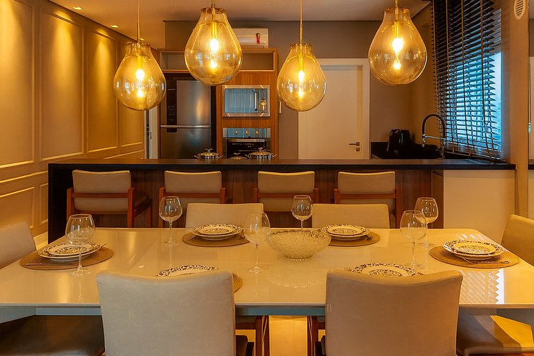 Apartamento Luxuoso Quadra Mar em Itapema