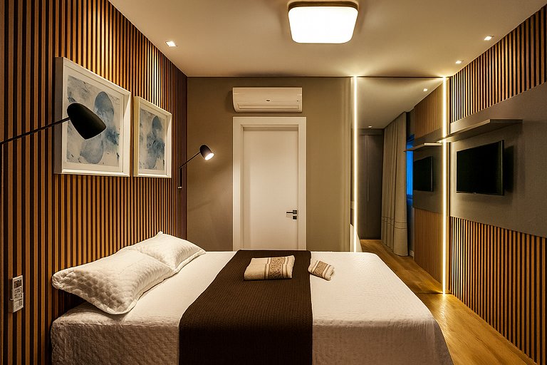 Apartamento Luxuoso Quadra Mar em Itapema
