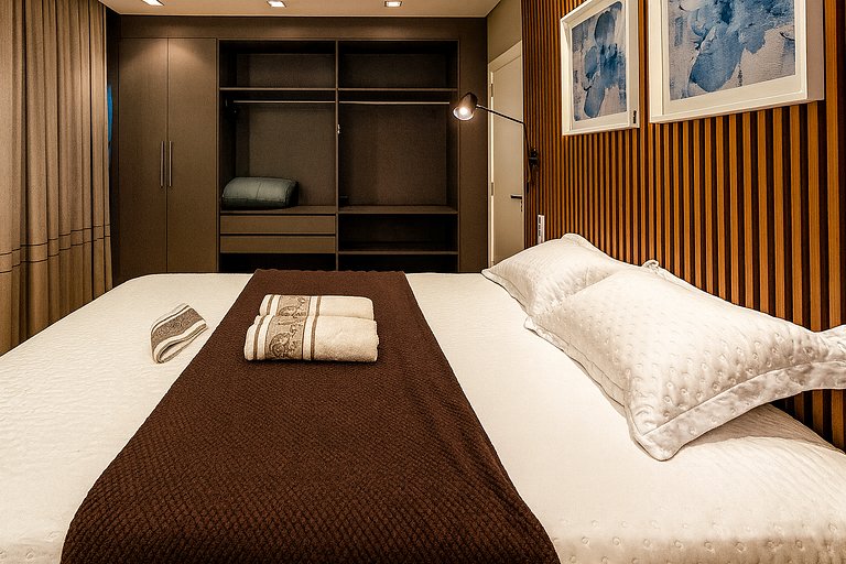 Apartamento Luxuoso Quadra Mar em Itapema