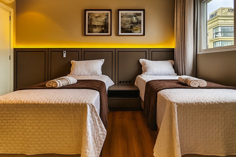 Apartamento Luxuoso Quadra Mar em Itapema