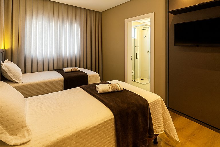 Apartamento Luxuoso Quadra Mar em Itapema
