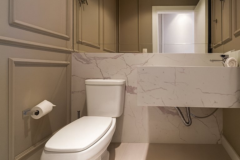 Apartamento Luxuoso Quadra Mar em Itapema