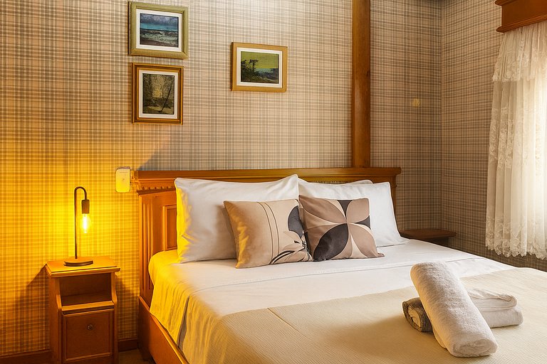 Apto no Centro com Sauna Hidro, Piscina aquecida