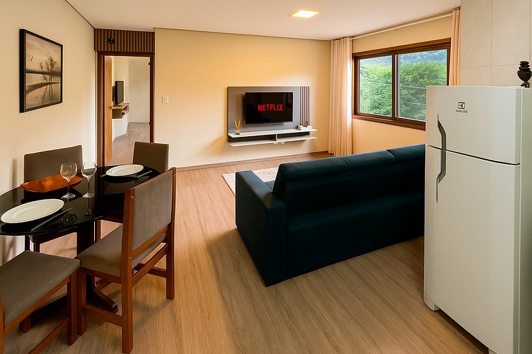 Apto Completo ao Lado do Lado Negro| Gramado