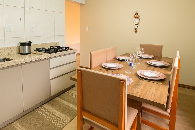 Apto Completo ao Lado do Lado Negro| Gramado