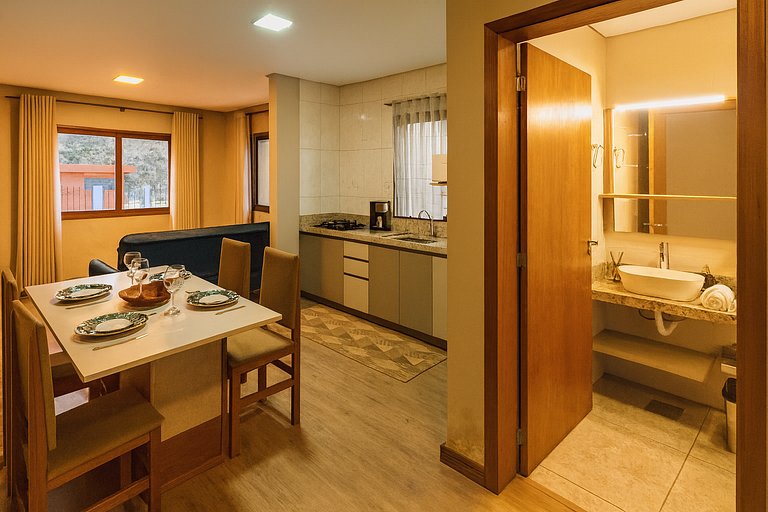 Apartamento aconchegante em Gramado