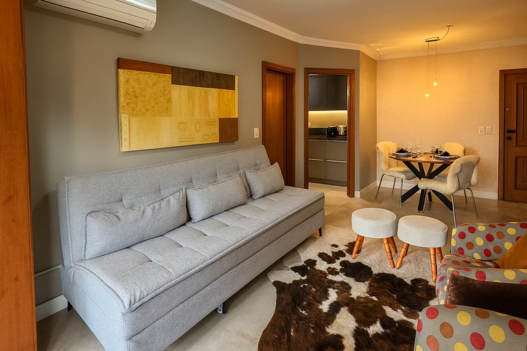 Apto ao lado da Rua Torta | Faça tudo a pé