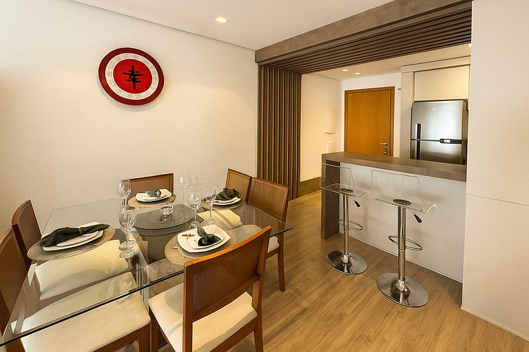 Apartamento com Piscina e Jacuzzi em Gramado