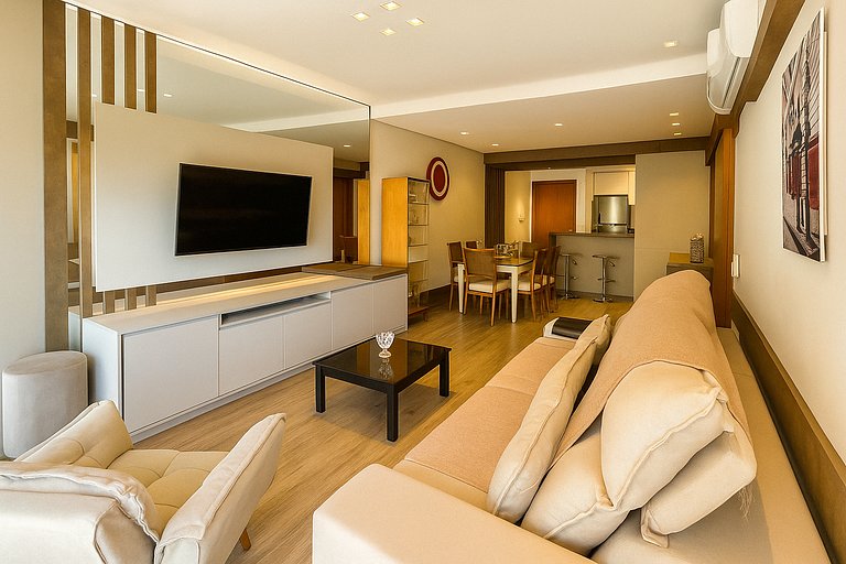 Apartamento com Piscina e Jacuzzi em Gramado