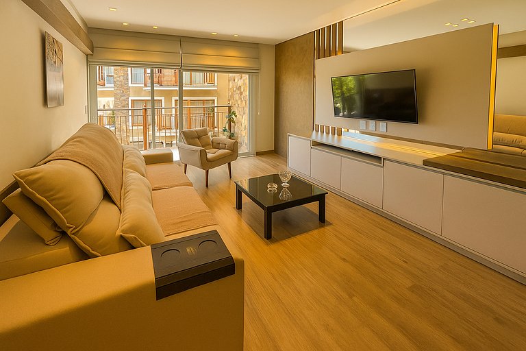 Apartamento com Piscina e Jacuzzi em Gramado