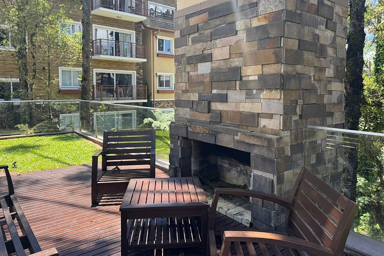 Apartamento com Piscina e Jacuzzi em Gramado