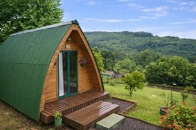 Refúgio Romântico na Natureza a 10min do Centro