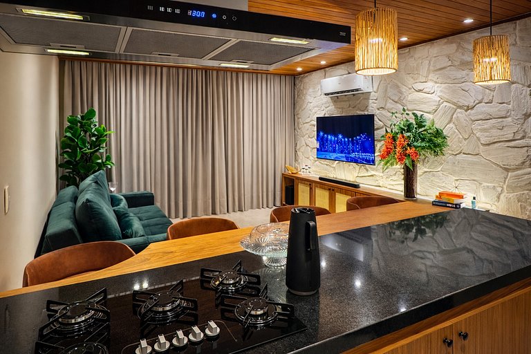 Apartamento Beira Mar com Piscina Barra Grande