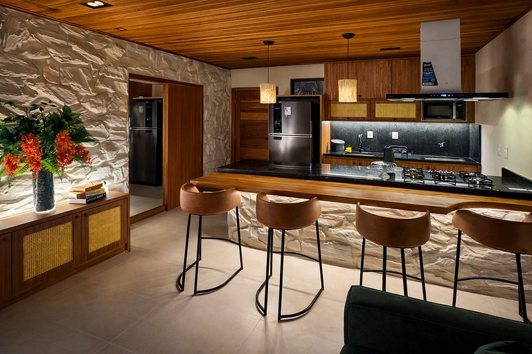 Apartamento Beira Mar com Piscina Barra Grande