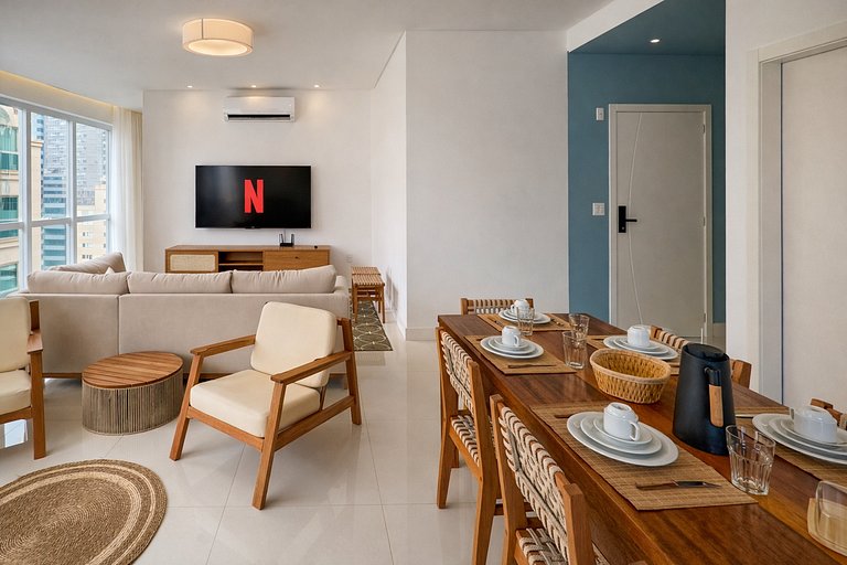 Apartamento 300 Metros do Mar em Itapema