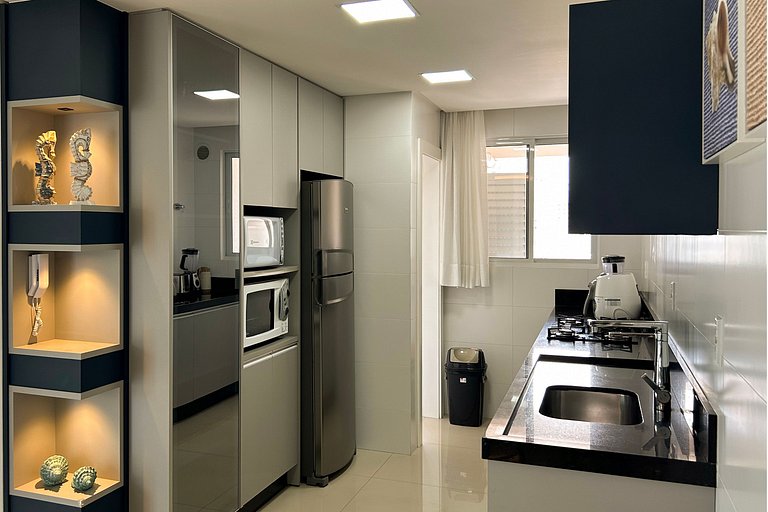 Apartamento Luxuoso 400 m do Mar em Itapema