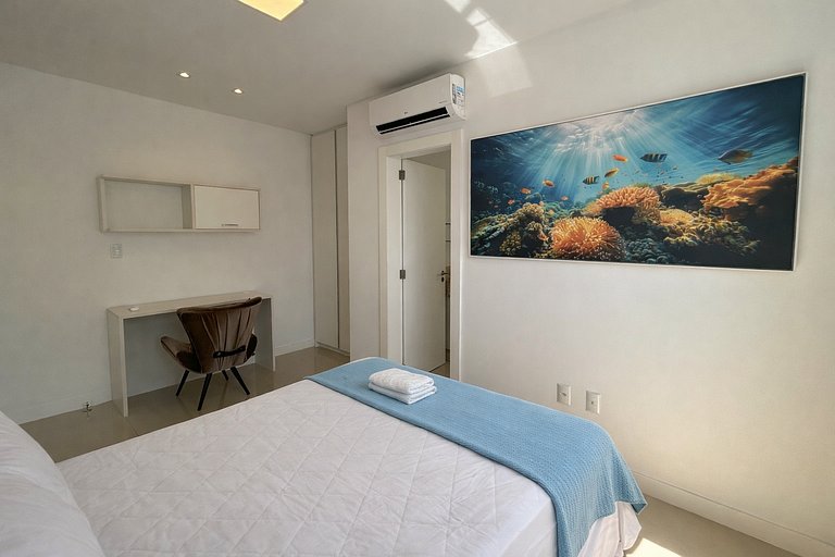 Apartamento Luxuoso 400 m do Mar em Itapema