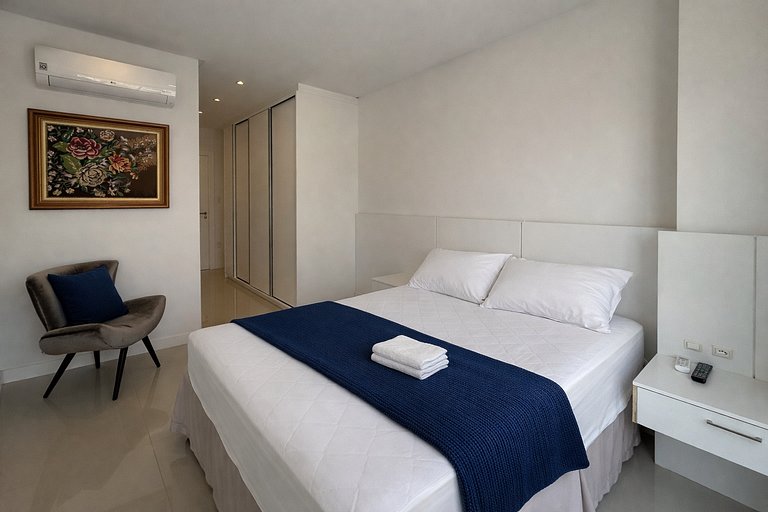 Apartamento Luxuoso 400 m do Mar em Itapema