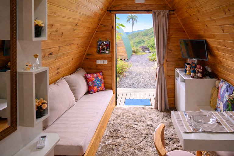 Cabana Intimista em Meio à Natureza em Gramado