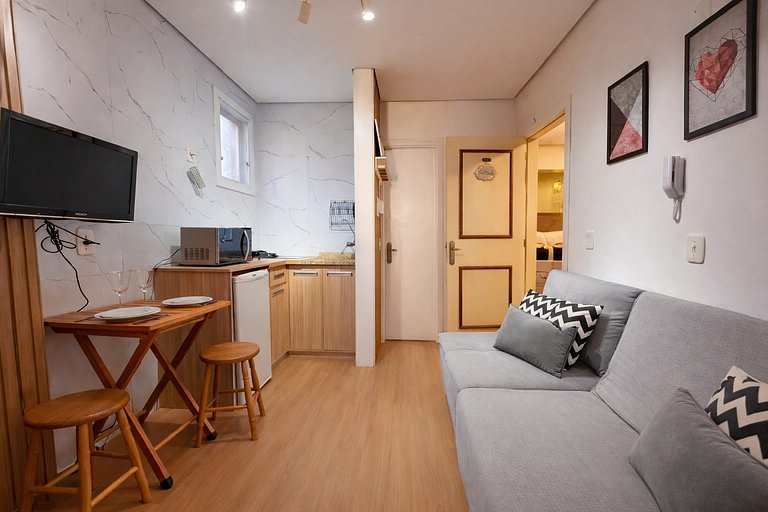 Studio aconchegante no coração de Gramado