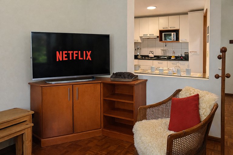 Studio com lareira em Gramado