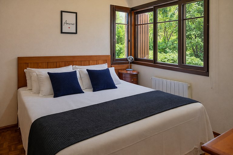 Studio com Lareira e Churrasqueira | Gramado