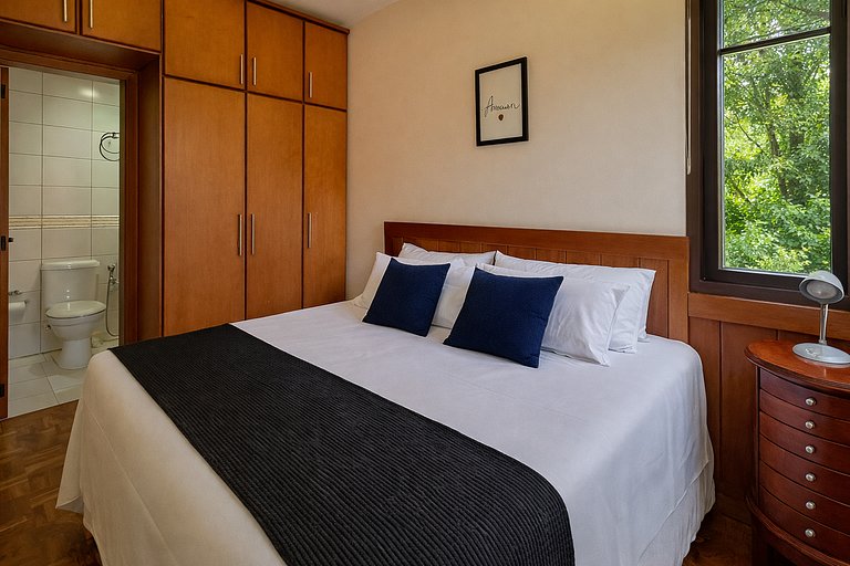 Studio com Lareira e Churrasqueira | Gramado