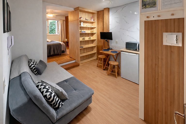 Studio aconchegante no coração de Gramado