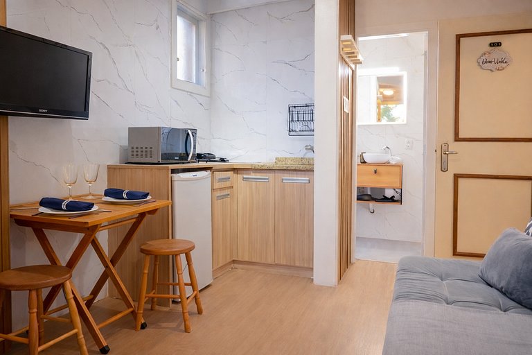 Studio aconchegante no coração de Gramado